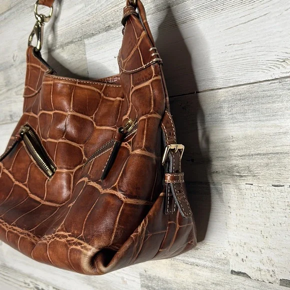 Dooney & Bourke Crocodile hobo bag - Picture 4 of 8